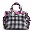 JuJuBe Gingham Bloom - Be Prepared Diaper Bag